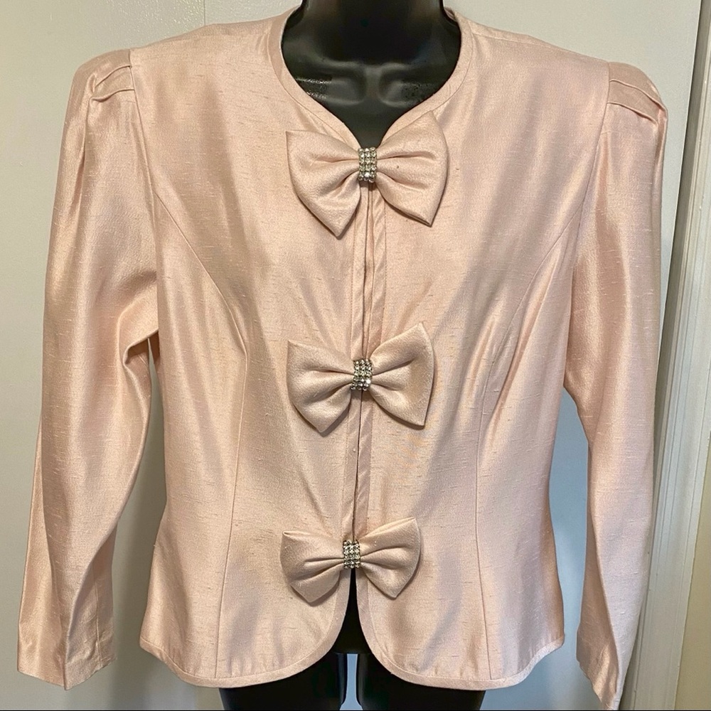 Vintage Leslie Faye Evenings Dinner Jacket